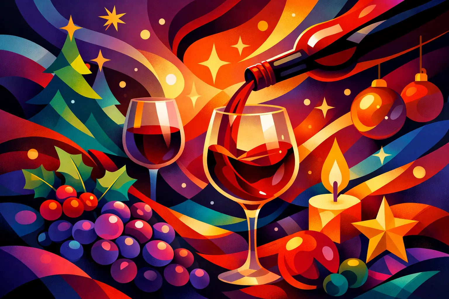 Vino navideño para una mesa que se recuerda