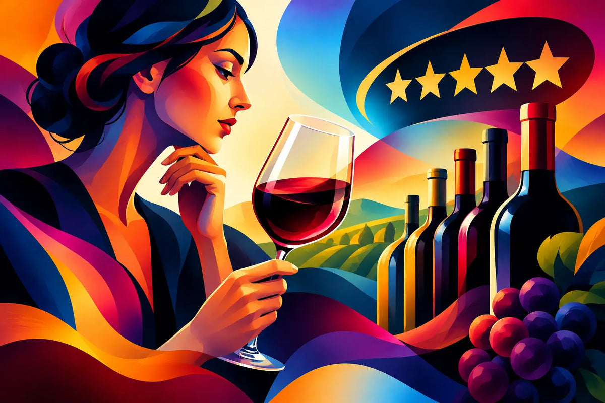 Cómo elegir vino por calificación con criterio