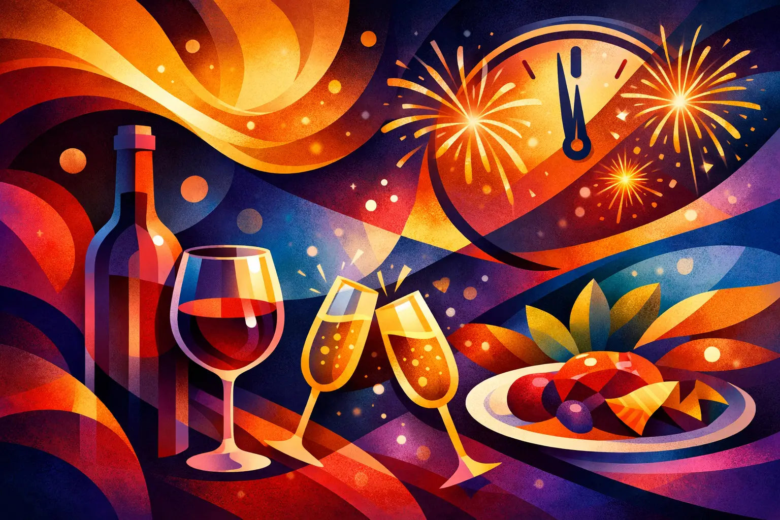 Comprar vino para cena de Año Nuevo