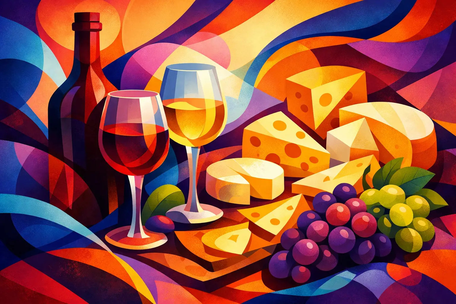 Mejores vinos para una tabla de quesos en casa
