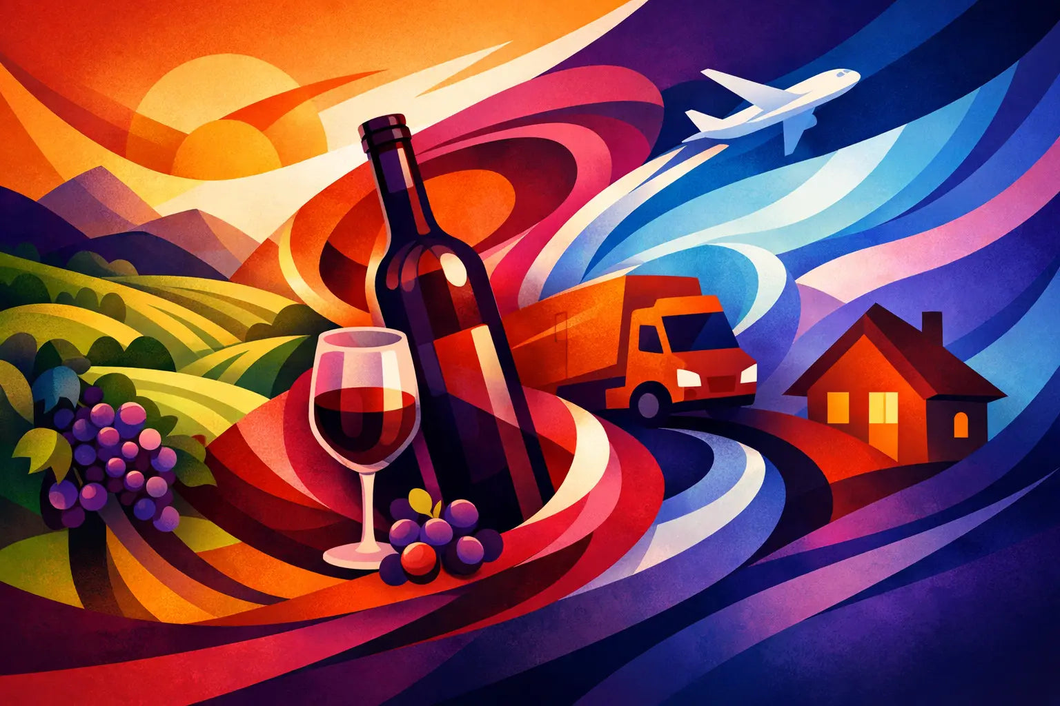 Cómo llega el vino a tu casa sin perder calidad