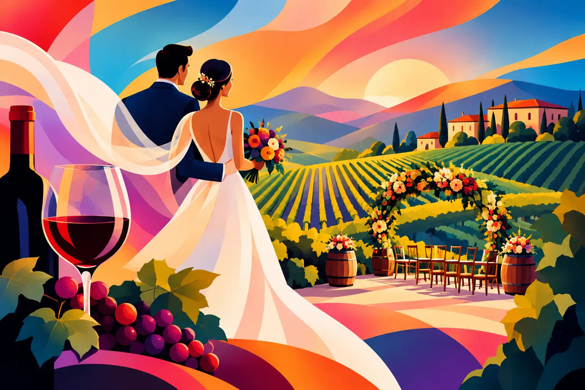 Cómo planear una boda destino vinícola ideal