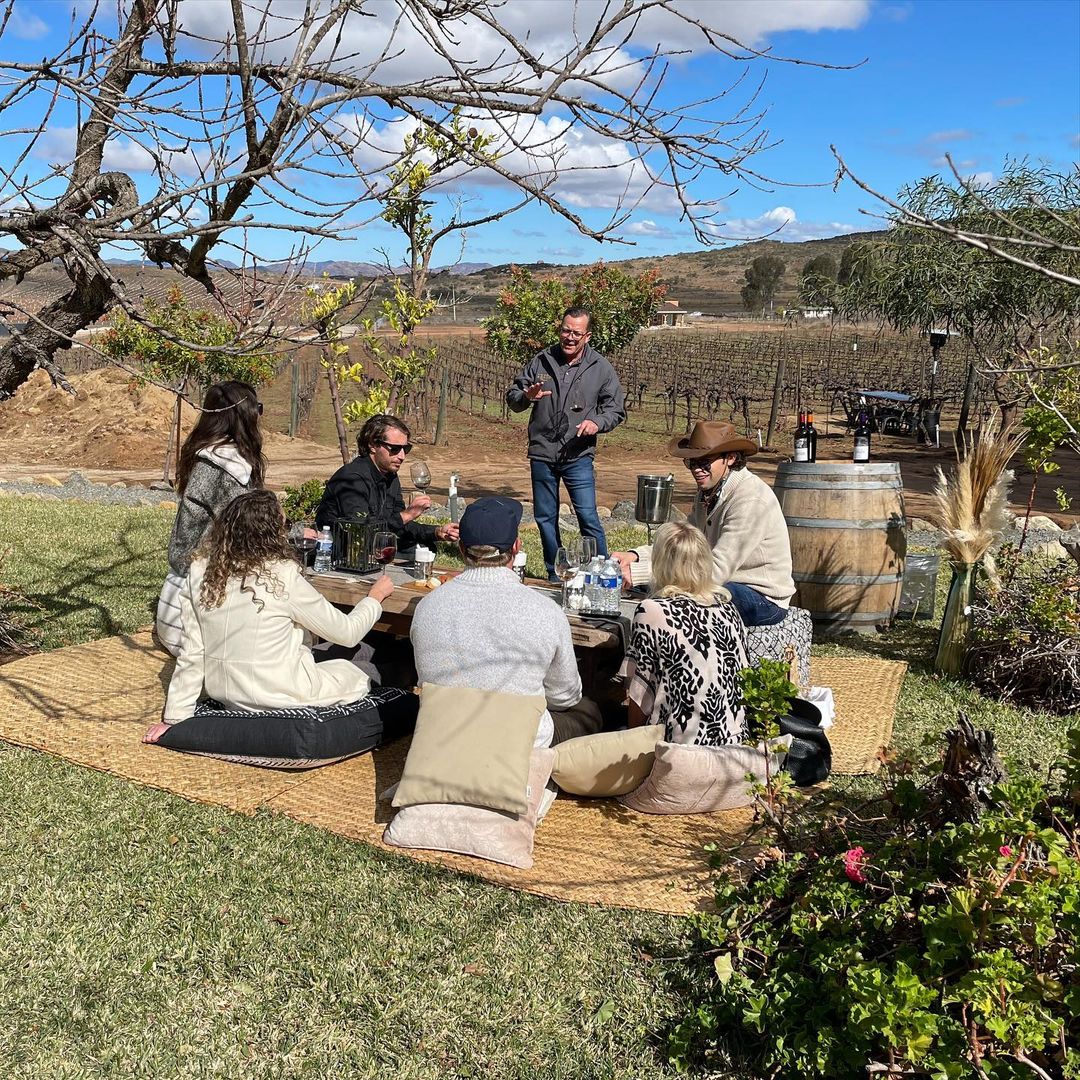 Degustación entre los jardines en Rondo del Valle