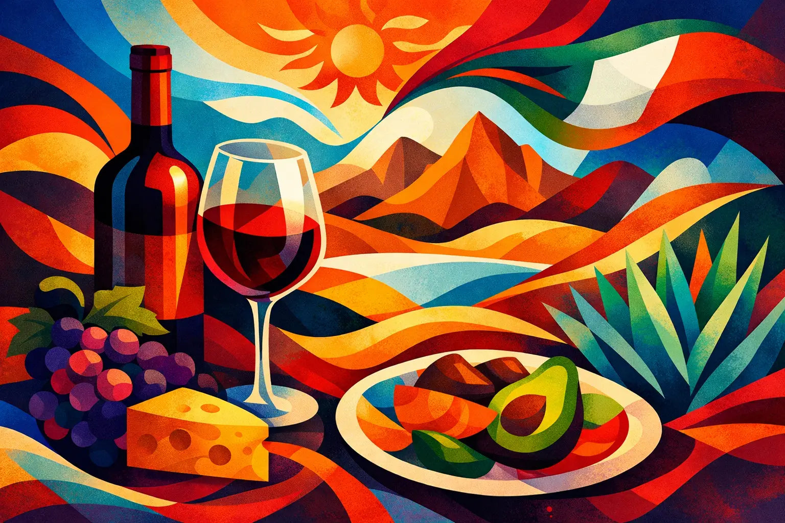 Guía de maridaje con vino mexicano