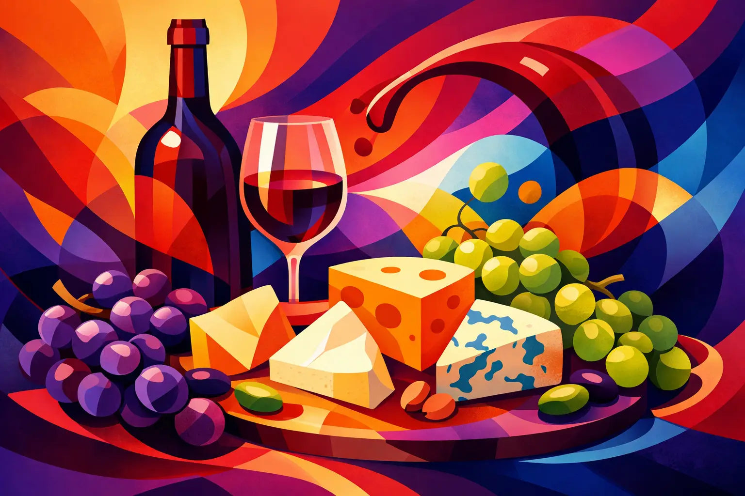Cómo armar una tabla de quesos y vino en casa